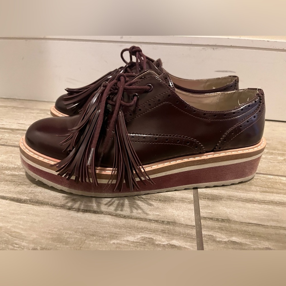 Zara platform oxford shoes - Picture 4 of 10